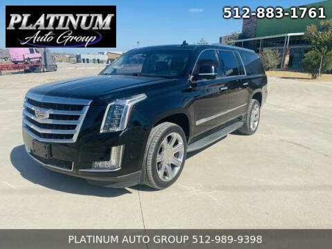 2017 Cadillac Escalade ESV for sale at Platinum Auto Group in Hutto TX