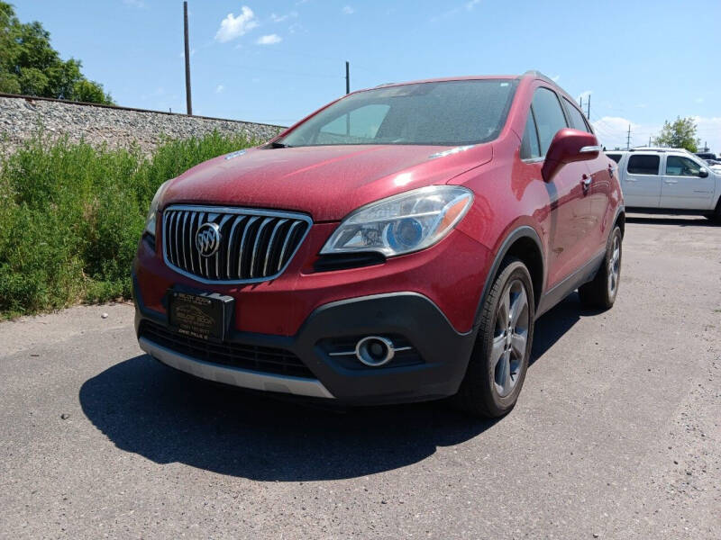 2014 Buick Encore for sale at BELOW BOOK AUTO SALES in Idaho Falls ID