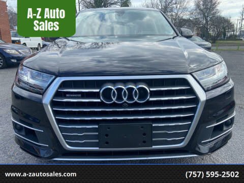 2018 Audi Q7 for sale at A-Z Auto Sales in Newport News VA