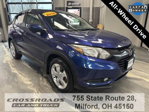 2016 Honda HR-V for sale at Crossroads Car & Truck in Milford OH
