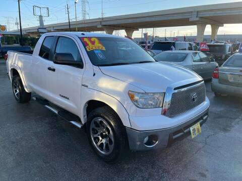 2012 Toyota Tundra for sale at Texas 1 Auto Finance in Kemah TX