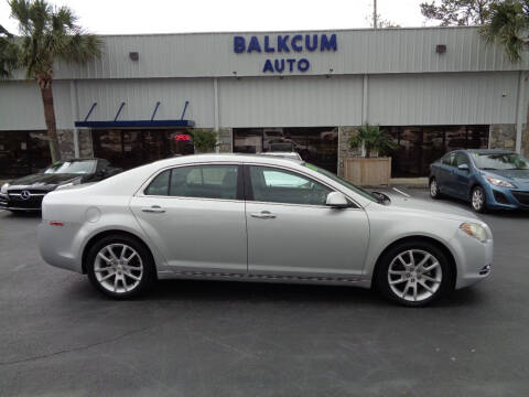 2010 Chevrolet Malibu for sale at BALKCUM AUTO INC in Wilmington NC