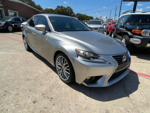 2014 Lexus IS 250 for sale at Tex-Mex Auto Sales LLC in Lewisville TX