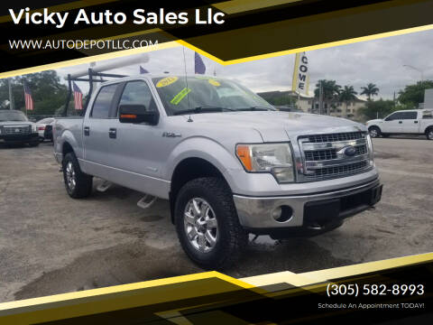 2013 Ford F-150 for sale at Vicky Auto Sales llc in Miami FL