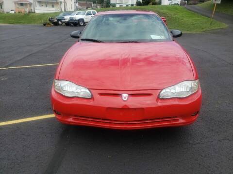 2004 Chevrolet Monte Carlo for sale at KANE AUTO SALES in Greensburg PA