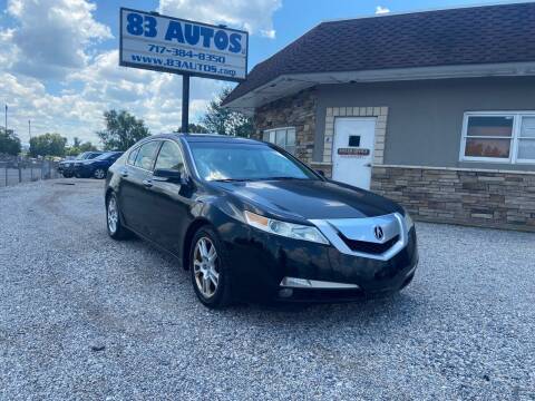 2010 Acura TL for sale at 83 Autos in York PA