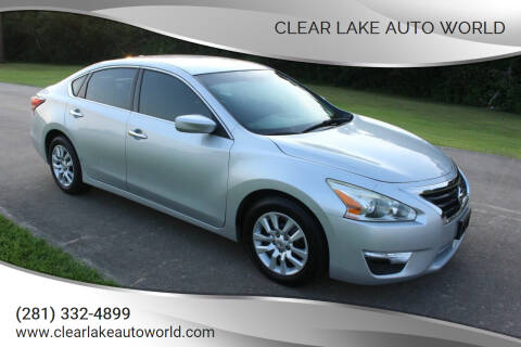 2014 Nissan Altima for sale at Clear Lake Auto World in League City TX