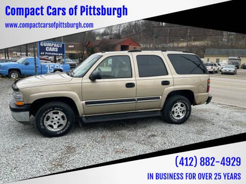 2005 Chevrolet Tahoe for sale at Compact Cars of Pittsburgh in Pittsburgh PA