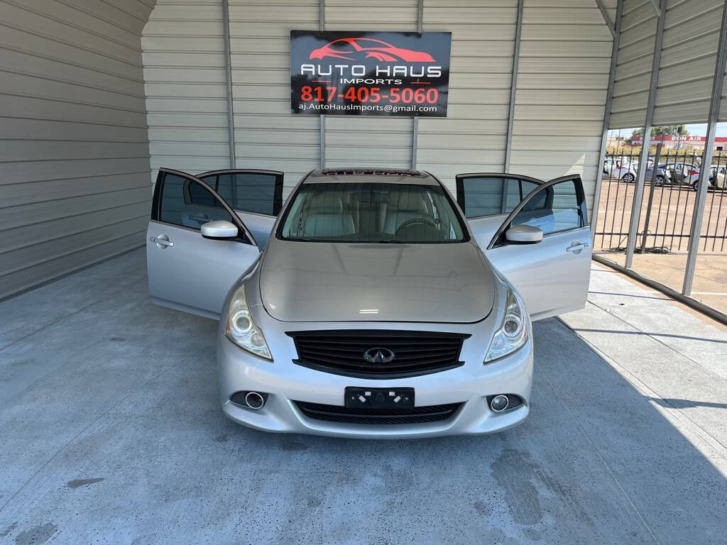 2010 INFINITI G37 Sedan for sale at Auto Haus Imports in Grand Prairie, TX