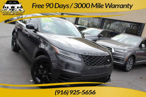 2021 Land Rover Range Rover Velar for sale at West Coast Auto Sales Center in Sacramento CA