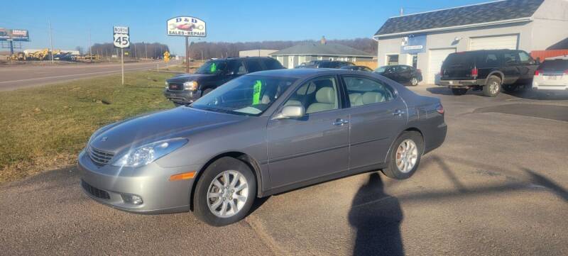 2004 Lexus ES 330 for sale at D AND D AUTO SALES AND REPAIR in Marion WI