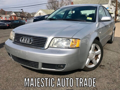 2003 Audi A6 for sale at Majestic Auto Trade in Easton PA