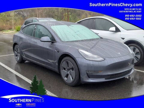 2021 Tesla Model 3 for sale at PHIL SMITH AUTOMOTIVE GROUP - SOUTHERN PINES GM in Southern Pines NC