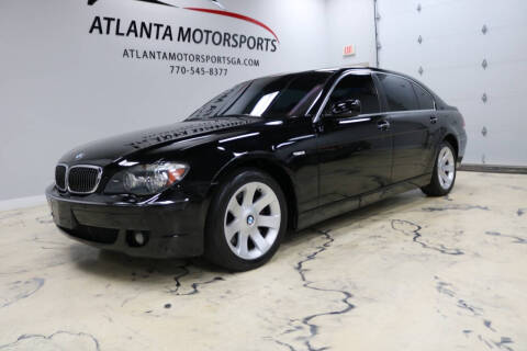 2006 BMW 7 Series for sale at Atlanta Motorsports in Roswell GA