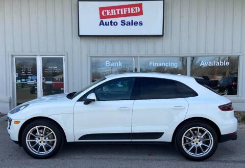 2015 Porsche Macan for sale at Certified Auto Sales in Des Moines IA