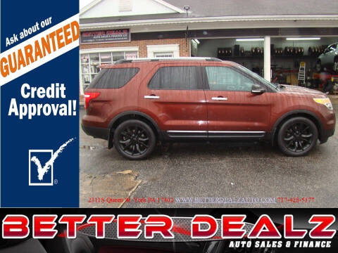 2015 Ford Explorer for sale at Better Dealz Auto Sales & Finance in York PA