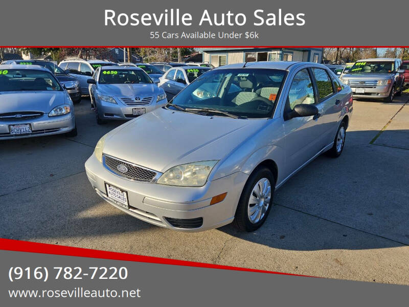 2007 Ford Focus for sale at Roseville Auto Sales in Roseville CA