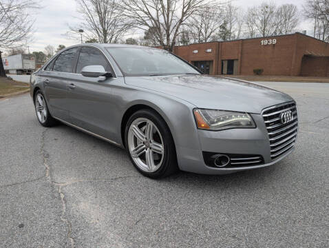 2013 Audi A8 for sale at United Luxury Motors in Stone Mountain GA