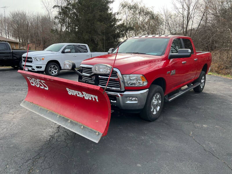 Used 2018 RAM Ram 2500 Pickup Big Horn with VIN 3C6UR5DJ7JG293312 for sale in Cuba City, WI