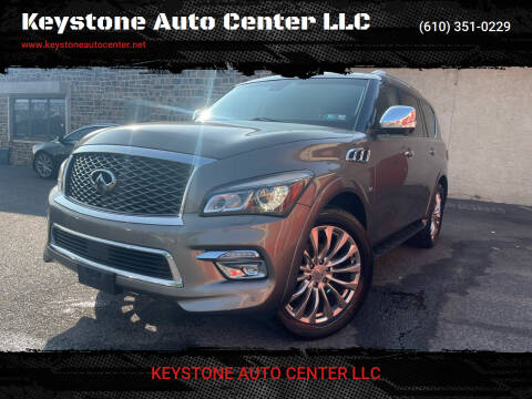 2016 Infiniti QX80 for sale at Keystone Auto Center LLC in Allentown PA