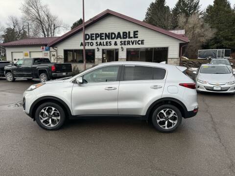 2020 Kia Sportage for sale at Dependable Auto Sales and Service in Binghamton NY