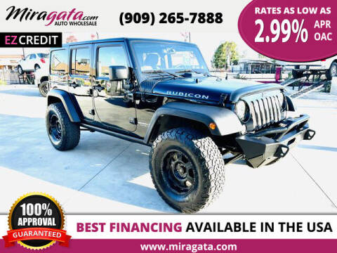 2014 Jeep Wrangler Unlimited for sale at Miragata Auto in Bloomington CA