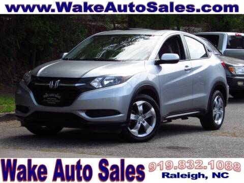 2018 Honda HR-V for sale at Wake Auto Sales Inc in Raleigh NC