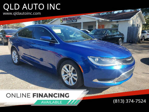 2016 Chrysler 200 for sale at QLD AUTO INC in Tampa FL