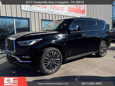 2019 Infiniti QX80 for sale at Auto Worx Of Livingston LLC in Livingston TN