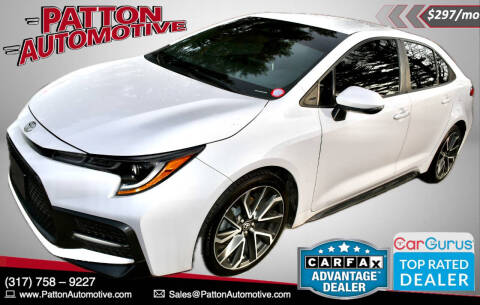 2020 Toyota Corolla for sale at Patton Automotive in Sheridan IN