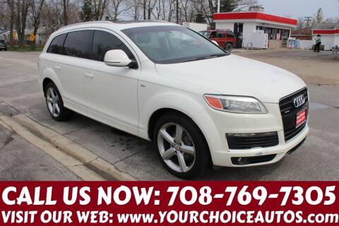 2009 Audi Q7 for sale at Your Choice Autos in Posen IL