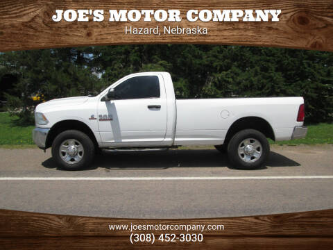 2018 RAM 3500 for sale at Joe's Motor Company in Hazard NE