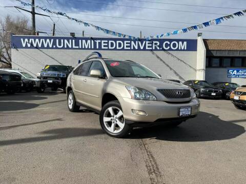2005 Lexus RX 330 for sale at Unlimited Auto Sales in Denver CO
