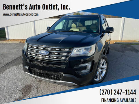 2016 Ford Explorer for sale at Bennett's Auto Outlet, Inc. in Mayfield KY