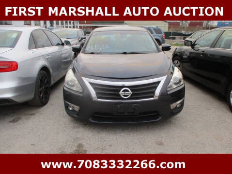 2015 Nissan Altima for sale at First Marshall Auto Auction in Harvey IL