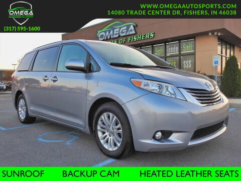 2017 Toyota Sienna for sale at Omega Autosports of Fishers in Fishers IN
