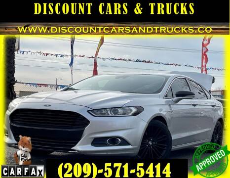 2013 Ford Fusion for sale at Discount Cars & Trucks in Modesto CA