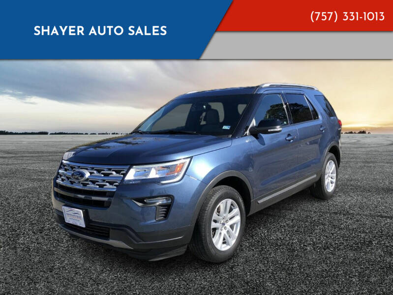 2018 Ford Explorer for sale at Shayer Auto Sales in Cape Charles VA
