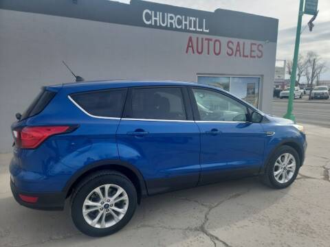 2019 Ford Escape for sale at CHURCHILL AUTO SALES in Fallon NV