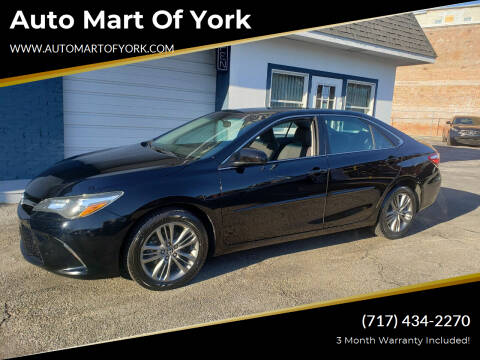 2016 Toyota Camry for sale at Auto Mart Of York in York PA