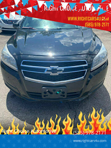 2013 Chevrolet Malibu for sale at Right Choice Automotive in Rochester NY