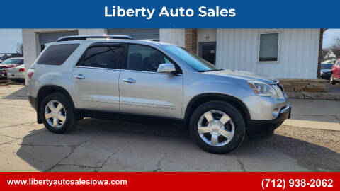 2007 GMC Acadia for sale at Liberty Auto Sales in Merrill IA