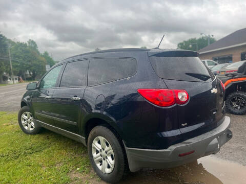 2012 Chevrolet Traverse for sale at Conklin Cycle Center in Binghamton NY