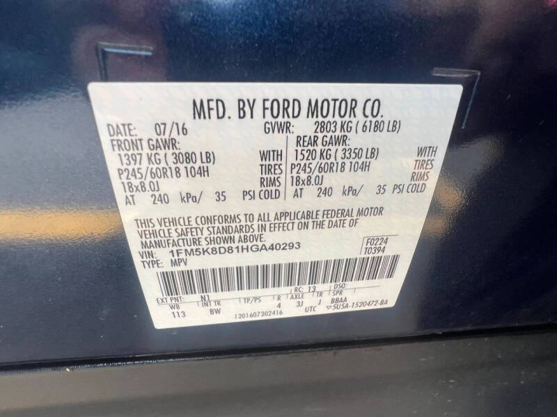 2017 Ford Explorer XLT