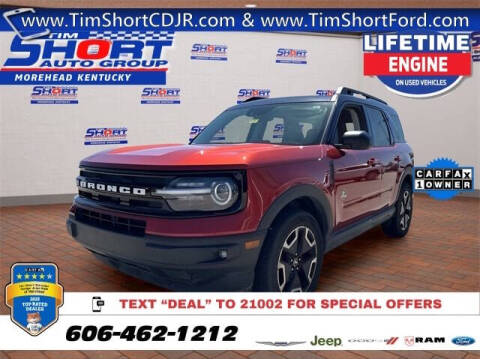 2022 Ford Bronco Sport for sale at Tim Short Chrysler Dodge Jeep RAM Ford of Morehead in Morehead KY