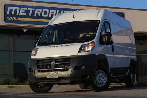 2017 RAM ProMaster for sale at METRO AUTO SALES in Arlington TX