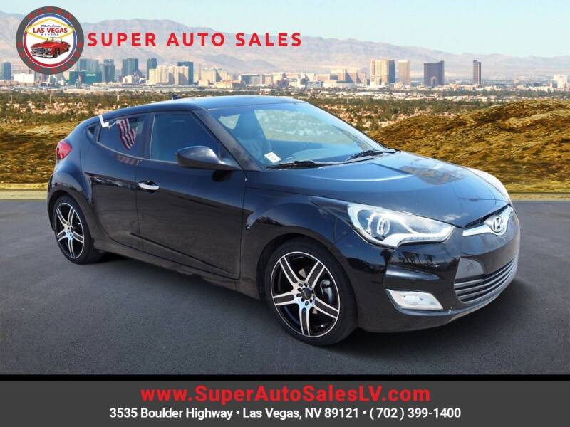 2014 Hyundai Veloster for sale at Super Auto Sales in Las Vegas NV