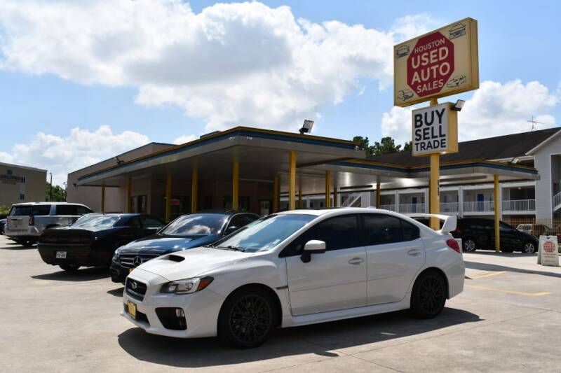 2015 Subaru WRX for sale at Houston Used Auto Sales in Houston TX