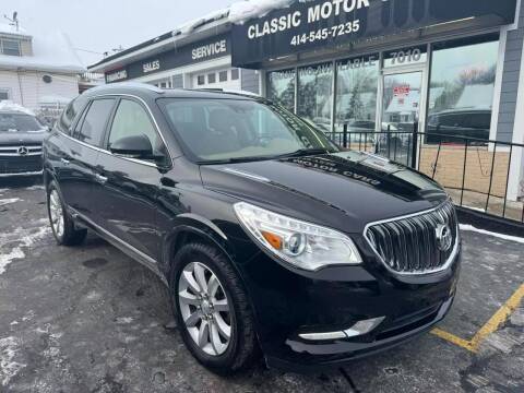 2017 Buick Enclave for sale at CLASSIC MOTOR CARS in West Allis WI