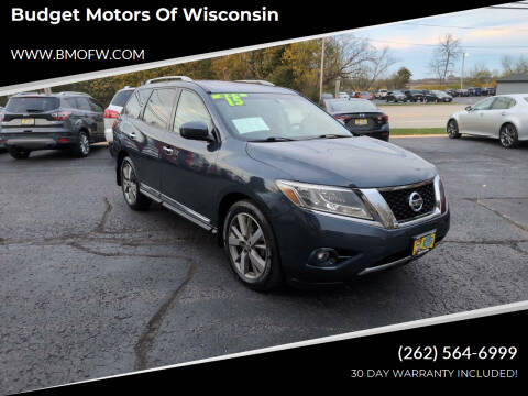 2015 Nissan Pathfinder for sale at Budget Motors of Wisconsin in Racine WI